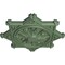Ekena Millwork Antilles Ceiling Medallion (Fits Canopies up to 6"), Hnd-Painted Athenian Green, 38 1/4"OD x 1 1/2"P CM38ANAGF - alternate 3